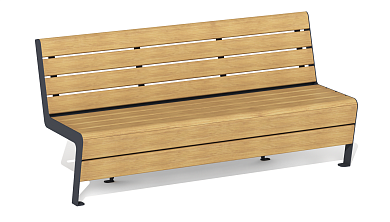 диван парковый пм-03 лонг для улицы