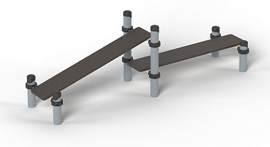 Скамья Romana 501.87.01 для спортивной площадки