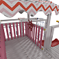 Детский домашний игровой комплекс - чердак Можга ДК3Р