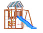 Детская деревянная площадка Савушка TooSun 8 синий для дачи