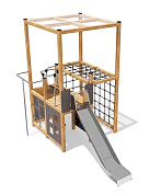 игровой комплекс кубус вст 4508/2  для уличной площадки