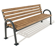 диван парковый 01031.24 для улицы