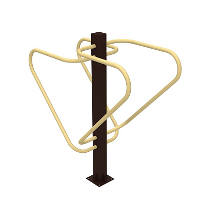 уличный тренажер sport-fora брусья двойные yt37 для спортивной площадки