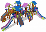 игровой комплекс 07051.21 для детей 4-6 лет для уличной площадки