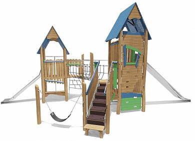 игровой комплекс эко 071106 для детской площадки