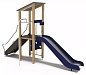 Игровой комплекс Оптимум-Эко ИК.004 для детской площадки