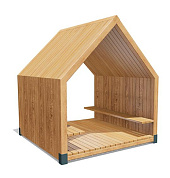 детский домик вст 5872/1 для игровой площадки