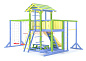 Детская деревянная площадка Савушка 15 color-1 для дачи