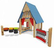 домик эко 061004 для детской площадки