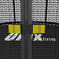 Батут UNIX line SUPREME GAME 12 ft с защитной сеткой и лестницей
