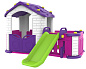 Игровой домик Toy Monarch CHD-354 с горкой и забором