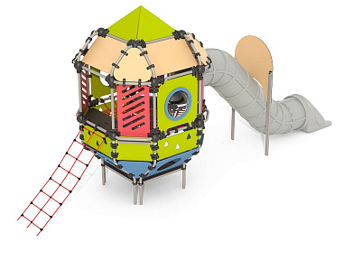 Игровой комплекс Romana Башня 057.109.02 для уличных площадок
