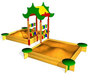 песочный комплекс дворик знп 040 для детской площадки