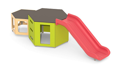 Игровой модуль Romana 115.06.00 для уличных спортивных площадок