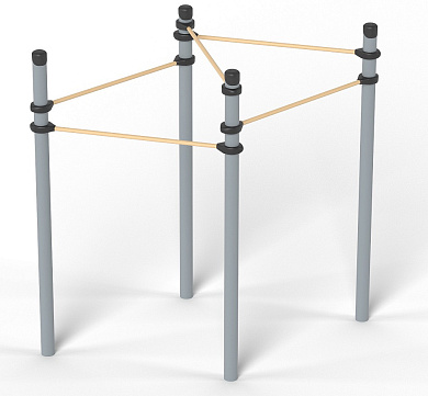 Турник Romana 501.92.02 для уличных площадок