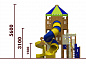 Игровой комплекс 07118 для детей 6-12 лет для уличной площадки