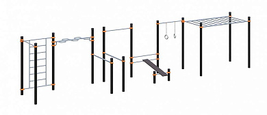 Спортивный комплекс Romana СЗ-260.00 для уличной площадки