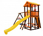 Детский игровой комплекс Perfetto sport Bari-4 + качели-гнездо Паутина 100