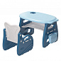 Набор столик со стульчиком Pituso Голубая рыба UN-ZY28-blue