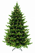 елка искусственная triumph шервуд премиум зеленая + 1840 лампы 73805 425 см