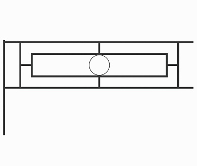 газонное ограждение гол9 16009 со столбом для уличной площадки