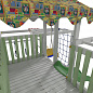 Детский домашний игровой комплекс - чердак Можга ДК1Б