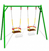 качели ветерок 2 к012 с креслами к045 для детских площадок