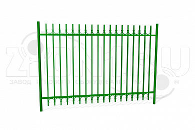 Забор металлический ОЗ-64 ОЗ144 для уличной площадки