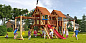Детская деревянная площадка Савушка Lux 9