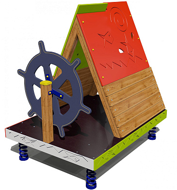 беседка на пружинах плот 06022 для детской площадки