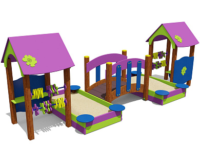 песочный дворик 05012.21 для детской площадки
