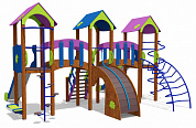 игровой комплекс 07044.21 для детей 4-6 лет для уличной площадки