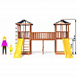 Детская деревянная площадка Можга Спортивный городок 6 СГ6-тент крыша тент