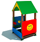 Домик Малыш ИК.ДБ15 для игровой площадки