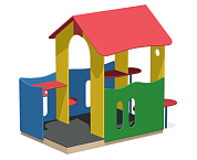 домик-беседка пс-19 для детской площадки