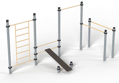 Спортивный комплекс Romana 501.24.01 для уличной площадки