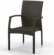 плетеный стул афина-мебель y379a-w53 brown