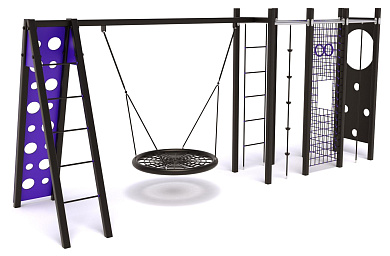 детский спортивный комплекс эко-play ик.эпл01 для уличной площадки