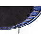 Батут с лестницей и внутренней сеткой Капризун 8FT синий