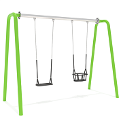 качели 043003 металлические для детской площадки