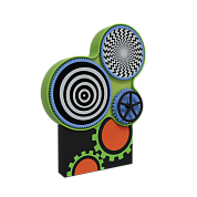 механический узор 2 для детской площадки