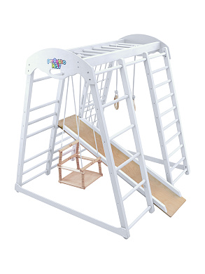 детский спортивный комплекс perfetto kids bianco ps-232 для дома