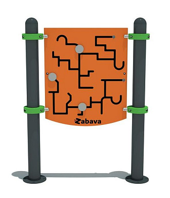 детская панель лабиринт интерактивная для детской площадки