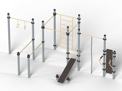 Спортивный комплекс Romana 501.66.01 для уличной площадки