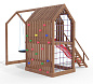 Детская площадка Максон Сканди Сказка 6 деревянная для дачи