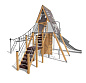 Детский комплекс Шалаши ВСТ 3502 для уличной площадки