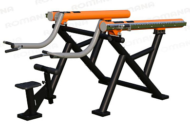 тренажер romana трицепс 211.06.00 для спортивной площадки