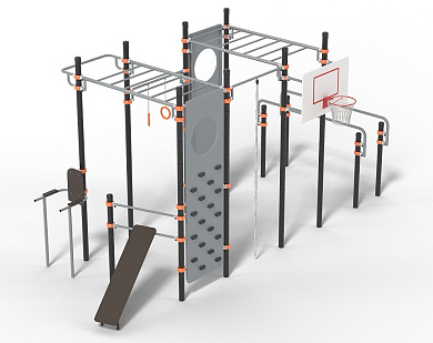 Спортивный комплекс Romana 201.14.00 для уличной площадки