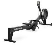 гребной тренажер unix fit air rower-x black для дома