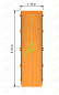 Модуль деревянный скат Igragrad Snow Fox к серии площадок Classic  Панда 4 м